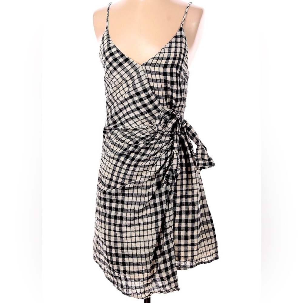 Free People Nadia Wrap Mini Dress